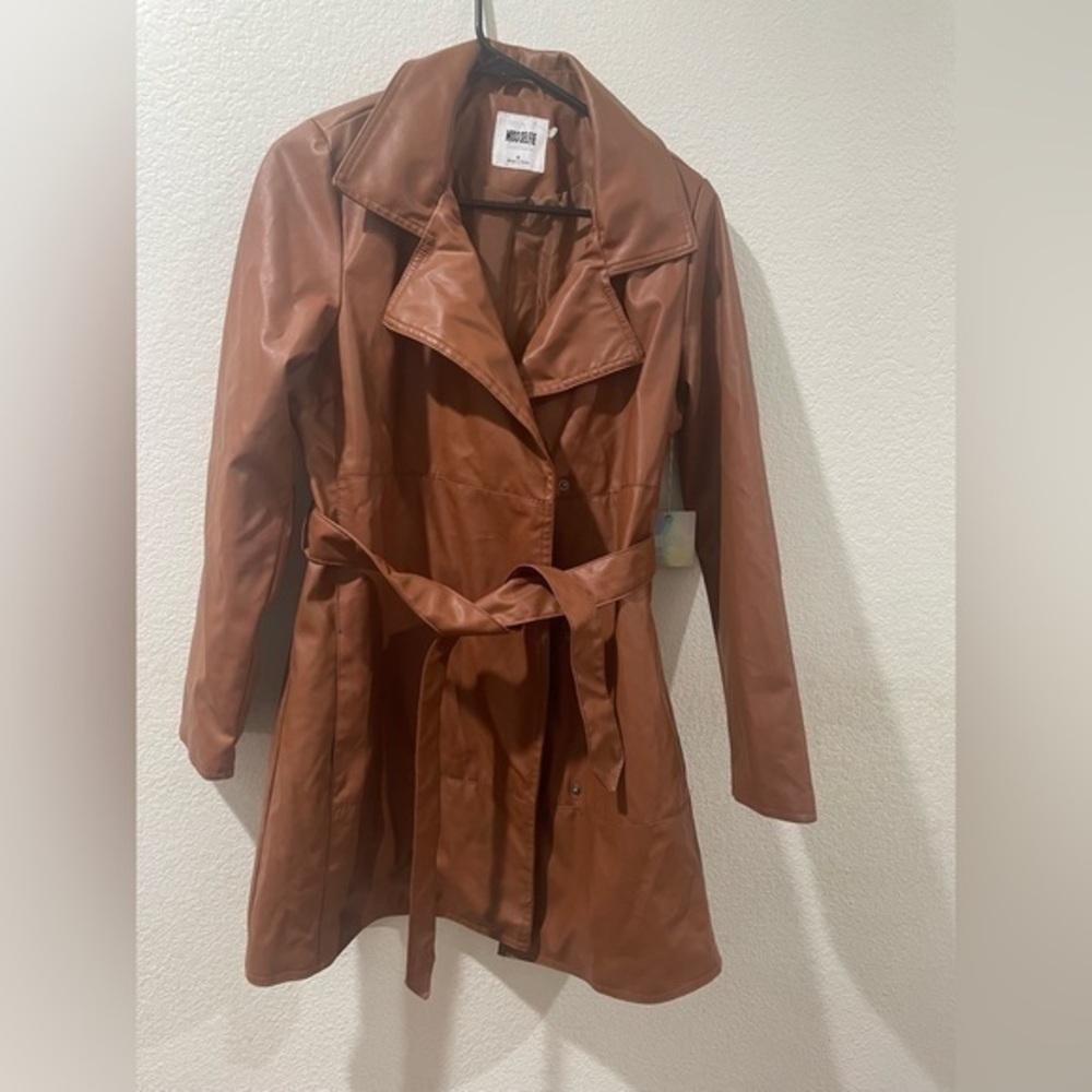 Miss Selfie women  jacket size Medium Polyester